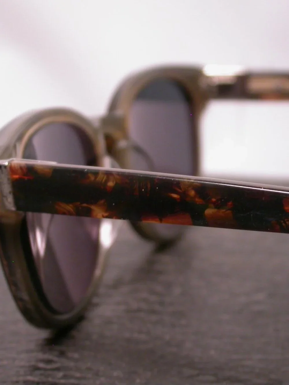 Seraphin Johnson Classic Tortoise Sunglasses Made in Japan   FRAME ONLY